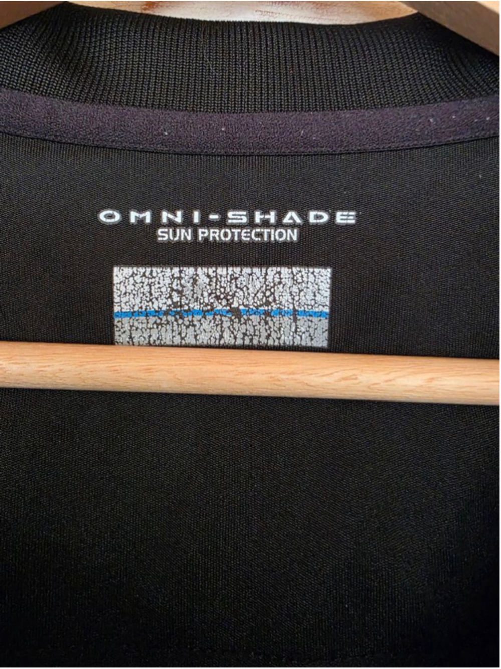 Men's Columbia Black Omni-Shade Polo Shirt XL - Picture 3 of 4